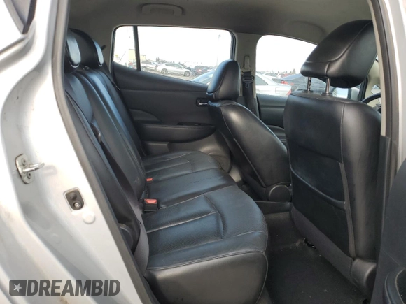 2015 Nissan LEAF SL with VIN 1N4AZ0CP3FC326441, listed as a Copart auction lot 50763835 with 120,373 mi miles and Salvage title. Bid and sale history available at DreamBid. Image 11.