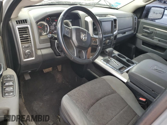 2013 Ram 1500 Big Horn z VIN 1C6RR6GTXDS513211, wystawiony jako Copart lot #54256515 z przebiegiem 186 603 mil mil oraz Szkoda całkowita • Salvage title. Historia ofert i sprzedaży dostępna na DreamBid. Obrazek 8.