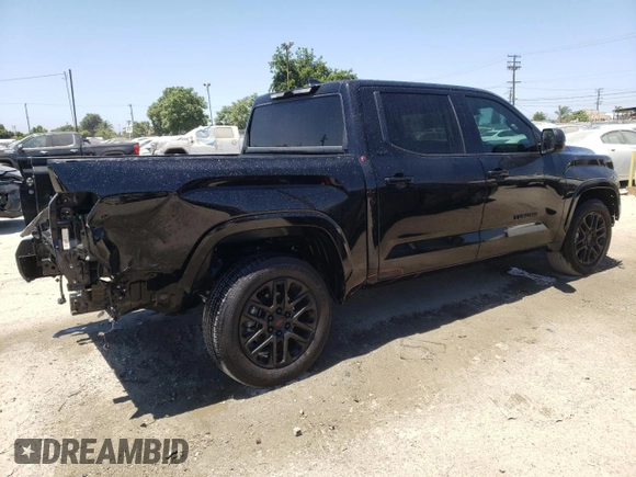 2024 Toyota Tundra 2WD SR5 with VIN 5TFLA5AB3RX034543, listed as a Copart auction lot 64708574 with 6,267 mi miles and Salvage Title. Bid and sale history available at carsss.com. Image 3.