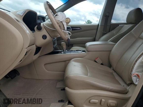2015 Nissan Pathfinder Platinum with VIN 5N1AR2MN9FC684030, listed as a Copart auction lot 59079065 with 118,352 mi miles and Salvage title. Bid and sale history available at DreamBid. Image 7.