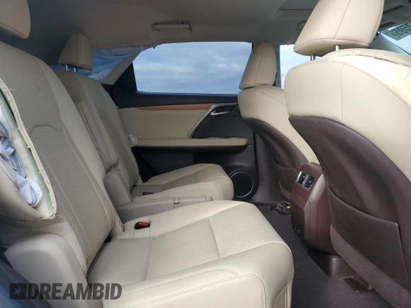 2020 Lexus RX 350L with VIN JTJHZKFA1L2025046, listed as a Copart auction lot 41507595 with 53,007 mi miles and Salvage title. Bid and sale history available at DreamBid. Image 12.
