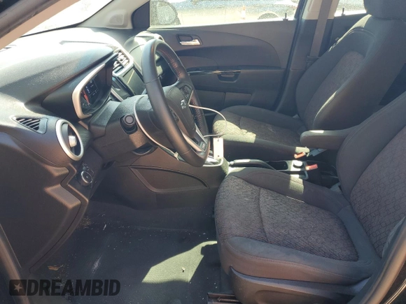 2020 Chevrolet Sonic LT with VIN 1G1JD6SB3L4102425, listed as a Copart auction lot 48564595 with 95,494 mi miles and Salvage title. Bid and sale history available at DreamBid. Image 7.