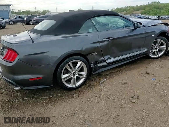 2019 Ford Mustang EcoBoost with VIN 1FATP8UH7K5176885, listed as a Copart auction lot 56626555 with 68,243 mi miles and Salvage title. Bid and sale history available at DreamBid. Image 13.