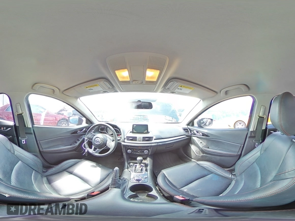 2014 Mazda 3 S Touring with VIN JM1BM1V39E1184958, listed as a Copart auction lot 48529135 with 171,367 mi miles and Salvage Title. Bid and sale history available at DreamBid. Image 14.