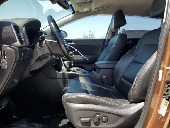 2017 Kia Sportage EX with VIN KNDPN3ACXH7169164, listed as a Copart auction lot 53031165 with 51,793 mi miles and Salvage Title. Bid and sale history available at carsss.com. Image 7.