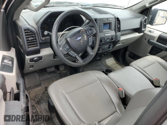 2018 Ford F-150 XL with VIN 1FTMF1CB4JKC46252, listed as a Copart auction lot 51096205 with 68,160 mi miles and Salvage title. Bid and sale history available at DreamBid. Image 8.