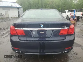 2012 BMW 7 Series 750i xDrive with VIN WBAKC6C53CC395754, listed as a Copart auction lot 55798515 with 79,444 mi miles and Clean Title. Bid and sale history available at DreamBid. Image 6.