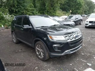 2018 Ford Explorer Limited z VIN 1FM5K8F80JGA43429, wystawiony jako IAAI lot #42401633 z przebiegiem 59 507 mil mil oraz . Historia ofert i sprzedaży dostępna na DreamBid. Obrazek 1.