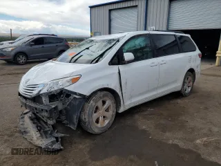 2017 Toyota Sienna LE Auto Access Seat с VIN 5TDKZ3DC5HS854768, выставлен на аукционе Copart как лот 56375655 с пробегом 107 198 миль миль и Списание • Salvage title. История ставок и продаж доступна на DreamBid. Изображение 1.