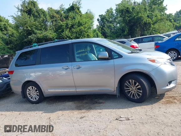 2017 Toyota Sienna XLE Auto Access Seat with VIN 5TDYZ3DC8HS861398, listed as a IAAI auction lot 42883110 with 110,702 mi miles and . Bid and sale history available at DreamBid. Image 13.