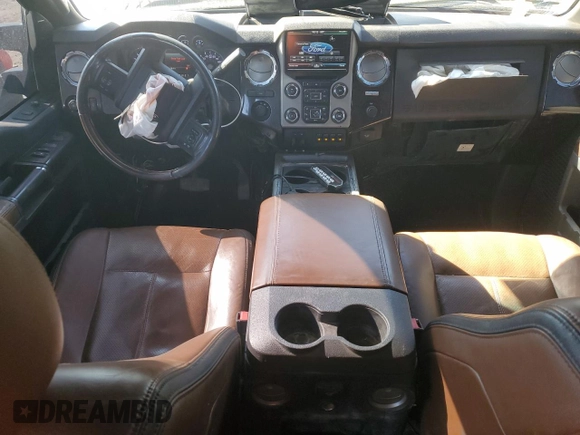 2013 Ford F-350 XL with VIN 1FT8W3DT3DEB23484, listed as a Copart auction lot 52774835 with 276,138 mi miles and Salvage title. Bid and sale history available at DreamBid. Image 8.