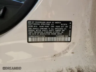2014 Volkswagen Passat SE w/Sunroof with VIN 1VWBS7A32EC111673, listed as a Copart auction lot 54444255 with 146,068 mi miles and Clean Title. Bid and sale history available at carsss.com. Image 12.