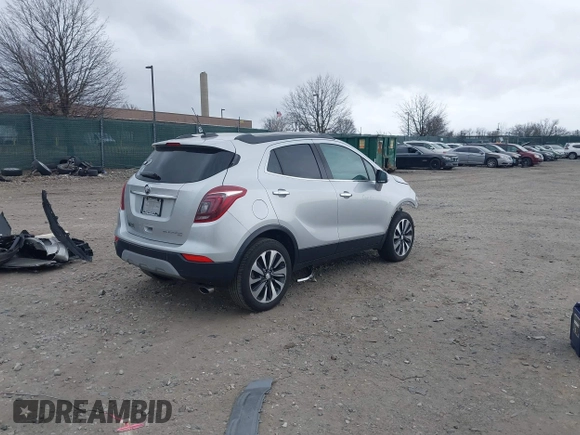 2019 Buick Encore Essence with VIN KL4CJGSM9KB858376, listed as a IAAI auction lot 41695284 with 82,267 mi miles. Bid and sale history available at carsss.com. Image 4.