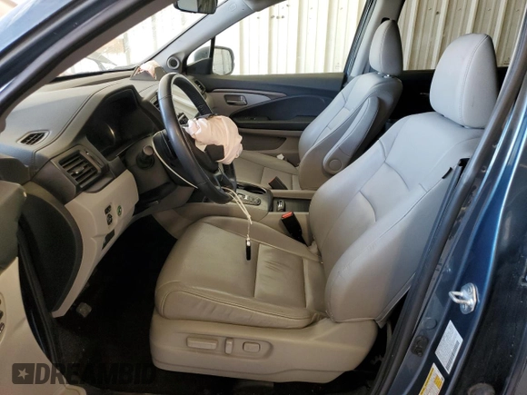 2021 Honda Pilot Special Edition with VIN 5FNYF5H24MB042554, listed as a Copart auction lot 54164495 with 35,102 mi miles and Salvage title. Bid and sale history available at DreamBid. Image 7.