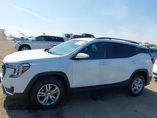 2023 GMC Terrain SLE with VIN 3GKALTEG0PL238404, listed as a IAAI auction lot 42143519 with 12,955 mi miles. Bid and sale history available at carsss.com. Image 15.