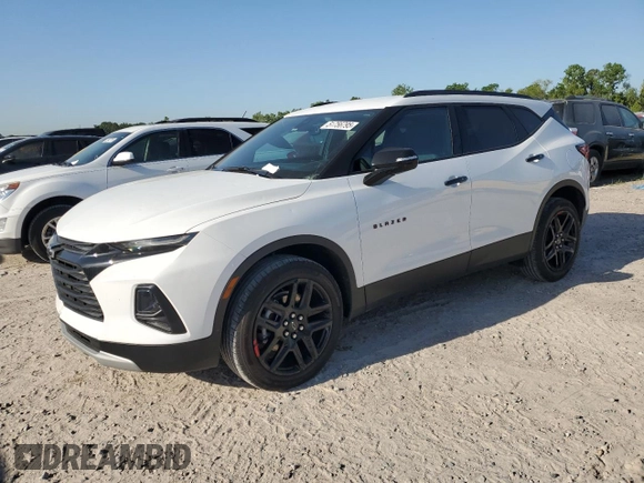2022 Chevrolet Blazer LT with VIN 3GNKBDRS7NS146899, listed as a Copart auction lot 51756795 with 18,214 mi miles and Clean title. Bid and sale history available at DreamBid. Image 1.