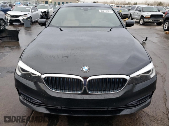 2018 BMW 5 Series 530e xDrive with VIN WBAJB1C5XJB084018, listed as a Copart auction lot 86277124 with 127,517 mi miles and Salvage Title. Bid and sale history available at carsss.com. Image 5.