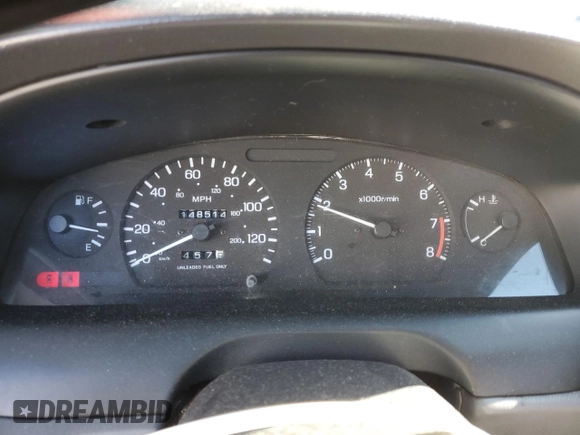 1996 Nissan Sentra XE z VIN 1N4AB41D2TC767557, wystawiony jako Copart lot #42553245 z przebiegiem 148 514 mil mil oraz Szkoda całkowita • Salvage title. Historia ofert i sprzedaży dostępna na DreamBid. Obrazek 9.
