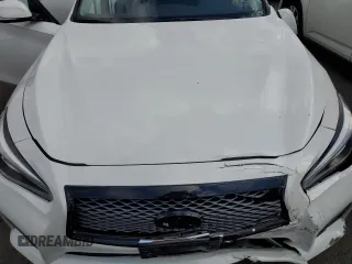 2017 Infiniti Q50 Red Sport 400 with VIN JN1FV7AR9HM870161, listed as a Copart auction lot 84621624 with 68,890 mi miles and Salvage title. Bid and sale history available at DreamBid. Image 12.