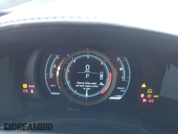 2015 Lexus IS 250 with VIN JTHCF1D2XF5017184, listed as a IAAI auction lot 40756885 with 59,601 mi miles and . Bid and sale history available at DreamBid. Image 7.