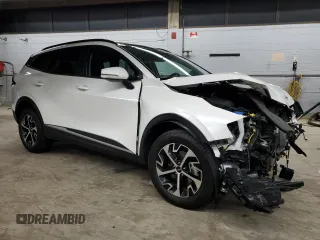 2023 Kia Sportage EX with VIN KNDPVCAG7P7040090, listed as a Copart auction lot 49279485 with 25,921 mi miles and Salvage Title. Bid and sale history available at carsss.com. Image 4.