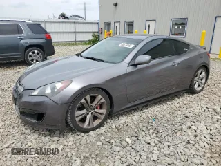 2010 Hyundai Genesis Coupe Premium with VIN KMHHT6KD7AU033984, listed as a Copart auction lot 64473465 with 95,512 mi miles and Clean title. Bid and sale history available at DreamBid. Image 1.