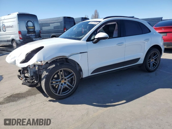 2021 Porsche Macan with VIN WP1AA2A5XMLB12766, listed as a Copart auction lot 44171315 with 15,022 mi miles and Salvage title. Bid and sale history available at DreamBid. Image 1.