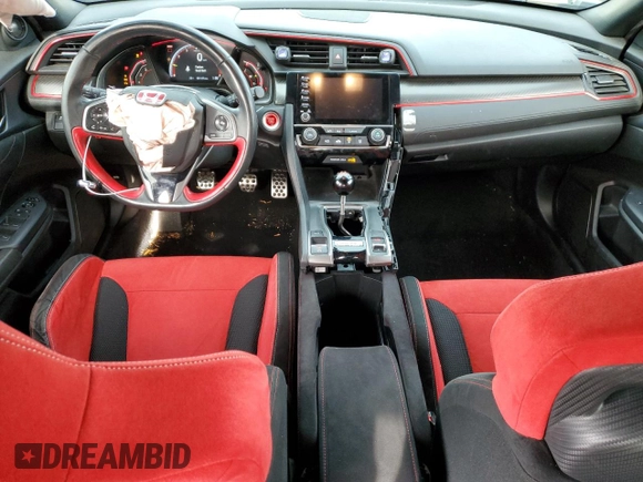 2019 Honda Civic Type R Touring z VIN SHHFK8G76KU202706, wystawiony jako Copart lot #82717354 z przebiegiem 51 127 mil mil oraz Szkoda całkowita • Salvage title. Historia ofert i sprzedaży dostępna na DreamBid. Obrazek 8.