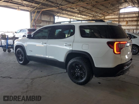 2022 GMC Acadia AT4 with VIN 1GKKNLLS5NZ180883, listed as a Copart auction lot 56915655 with 68,595 mi miles and Salvage title. Bid and sale history available at DreamBid. Image 2.