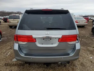 2008 Honda Odyssey Touring with VIN 5FNRL38908B017736, listed as a Copart auction lot 50796595 with 195,069 mi miles and Salvage Title. Bid and sale history available at carsss.com. Image 6.