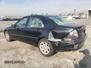 2005 Mercedes-Benz C 240 with VIN WDBRF61J35A773819, listed as a Copart auction lot 83398034 with 117,356 mi miles and Salvage Title. Bid and sale history available at DreamBid. Image 2.