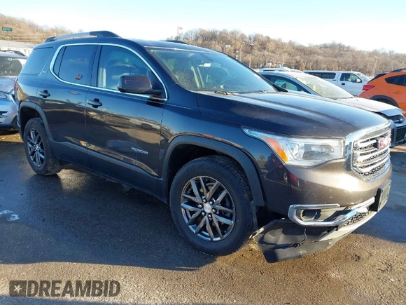 2017 GMC Acadia SLT with VIN 1GKKNMLSXHZ215055, listed as a IAAI auction lot 41391834 with 90,440 mi miles. Bid and sale history available at carsss.com. Image 1.