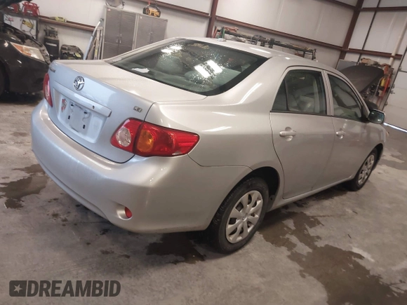 2009 Toyota Corolla with VIN JTDBL40E99J005790, listed as a IAAI auction lot 41561087 with 108,553 mi miles. Bid and sale history available at carsss.com. Image 4.