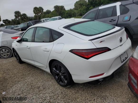 2023 Acura Integra w/A-Spec Package with VIN 19UDE4H35PA027676, listed as a Copart auction lot 74620534 with 2,859 mi miles and Salvage Title. Bid and sale history available at carsss.com. Image 2.