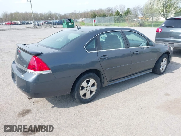 2010 Chevrolet Impala LT with VIN 2G1WB5EK3A1204768, listed as a IAAI auction lot 42126090 with 152,907 mi miles and . Bid and sale history available at DreamBid. Image 4.