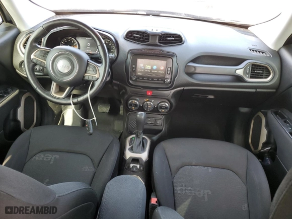 2017 Jeep Renegade Latitude with VIN ZACCJABBXHPE68371, listed as a Copart auction lot 46707615 with 66,173 mi miles and Salvage Title. Bid and sale history available at carsss.com. Image 8.