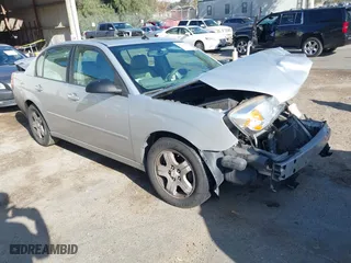 2005 Chevrolet Malibu LT with VIN 1G1ZU54855F188021, listed as a IAAI auction lot 41710015 with 1 mi miles. Bid and sale history available at carsss.com. Image 1.