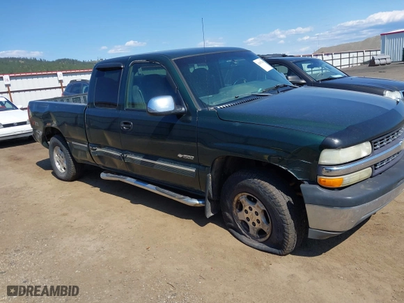 2002 Chevrolet Silverado 1500 LT with VIN 2GCEK19T821314733, listed as a IAAI auction lot 42057566 with 244,783 mi miles. Bid and sale history available at carsss.com. Image 1.