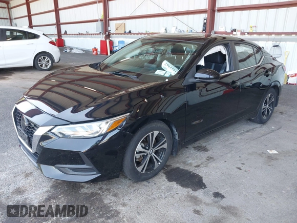 2020 Nissan Sentra SV with VIN 3N1AB8CV3LY313318, listed as a IAAI auction lot 42561962 with 25,836 mi miles and . Bid and sale history available at DreamBid. Image 17.