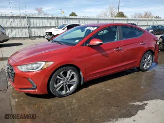 2017 Hyundai Elantra SE with VIN 5NPD84LF3HH197701, listed as a Copart auction lot 48785035 with 27,019 mi miles and Salvage Title. Bid and sale history available at carsss.com. Image 1.