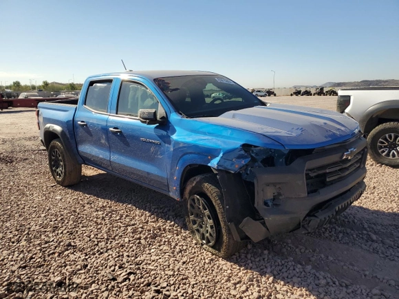 2024 Chevrolet Colorado 4WD Trail Boss with VIN 1GCPTEEK0R1228312, listed as a Copart auction lot 83819884 with 12,638 mi miles and Salvage Title. Bid and sale history available at carsss.com. Image 4.