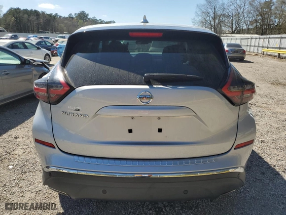 2020 Nissan Murano S with VIN 5N1AZ2AJXLN121859, listed as a Copart auction lot 48991785 with 48,290 mi miles and Salvage Title. Bid and sale history available at carsss.com. Image 6.