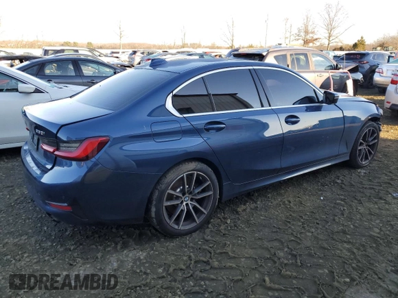 2021 BMW 3 Series 330i xDrive with VIN 3MW5R7J04M8B77842, listed as a Copart auction lot 67877992 with 24,311 mi miles. Bid and sale history available at carsss.com. Image 3.
