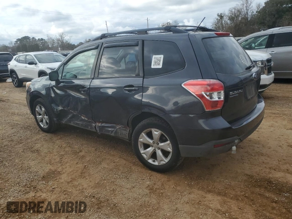 2014 Subaru Forester 2.5i Premium with VIN JF2SJACC6EG452021, listed as a Copart auction lot 43609325 with 167,007 mi miles and Salvage Title. Bid and sale history available at carsss.com. Image 2.
