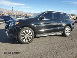 2018 Mercedes-Benz GLS 450 z VIN 4JGDF6EE1JB125310, wystawiony jako Copart lot #87631765 z przebiegiem 143 399 mil mil oraz Szkody całkowita. Historia ofert i sprzedaży dostępna na DreamBid. Obrazek 1.