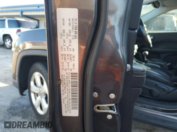 2019 Jeep Compass Altitude with VIN 3C4NJCBB4KT789164, listed as a Copart auction lot 44864535 with 174,406 mi miles and Non Repairable. Bid and sale history available at carsss.com. Image 13.