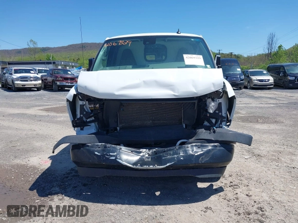 2019 Chevrolet Express Cargo with VIN 1GCWGAFP6K1369099, listed as a IAAI auction lot 42069329 with 74,624 mi miles. Bid and sale history available at carsss.com. Image 13.