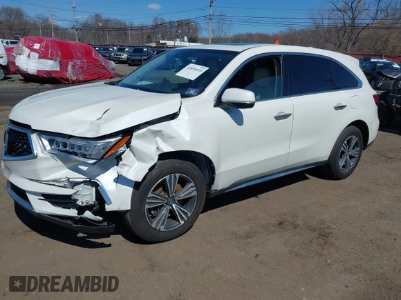 2017 Acura MDX with VIN 5FRYD4H33HB026679, listed as a IAAI auction lot 41894410 with 98,023 mi miles. Bid and sale history available at carsss.com. Image 18.