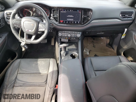 2024 Dodge Durango R/T Plus с VIN 1C4SDJCT1RC205055, выставлен на аукционе Copart как лот 68363854 с пробегом 21 миль миль и Списание • Salvage title. История ставок и продаж доступна на DreamBid. Изображение 8.
