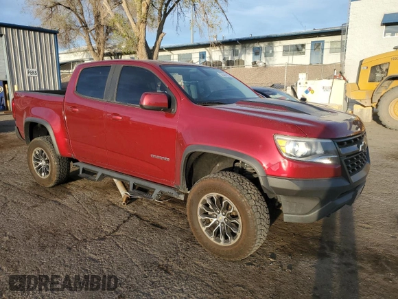 2018 Chevrolet Colorado 4WD ZR2 z VIN 1GCGTEEN0J1270543, wystawiony jako Copart lot #50398125 z przebiegiem 94 052 mil mil oraz Szkoda całkowita • Salvage title. Historia ofert i sprzedaży dostępna na DreamBid. Obrazek 4.